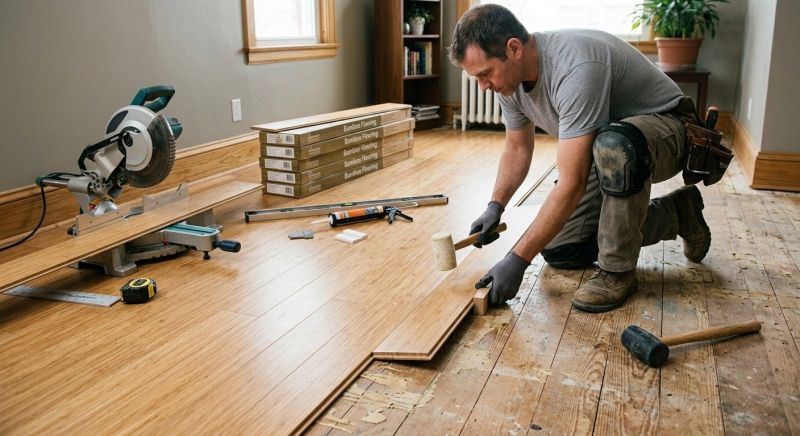 Bamboo Flooring Installation in Palm Beach County, FL