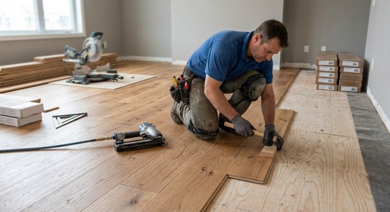 Finished Floor Installation in Palm Beach County, FL
