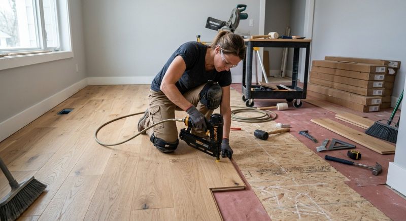 Hardwood Floor Installation in Jupiter, FL