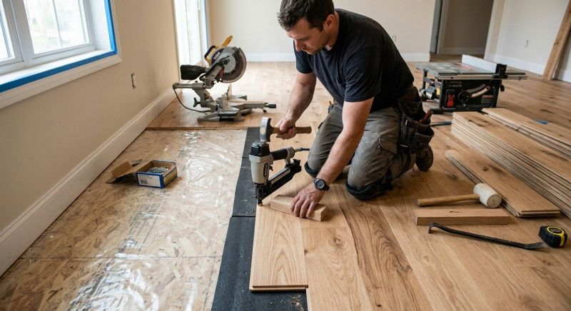 Hardwood Floor Installation in Palm Beach, FL