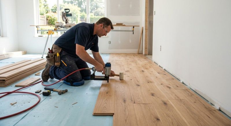 Hardwood Floor Installation in Palm Beach Gardens, FL