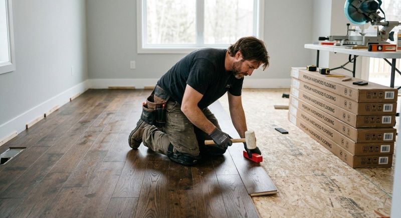 Hardwood Floor Installation in West Palm Beach, FL