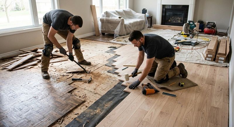 Hardwood Replacement in Boynton Beach, FL