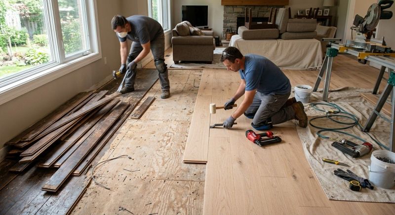 Hardwood Replacement in Palm Beach County, FL