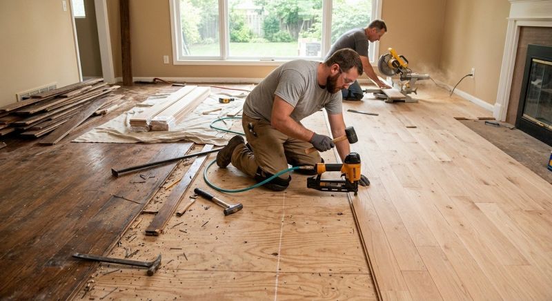 Hardwood Replacement in Loxahatchee, FL