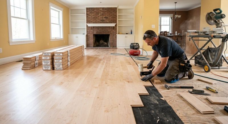 Maple Flooring Installation in Boynton Beach, FL
