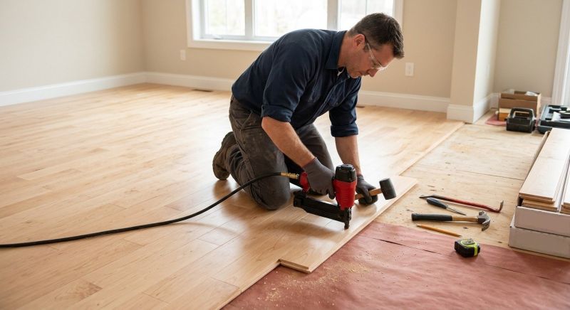 Maple Flooring Installation in Delray Beach, FL