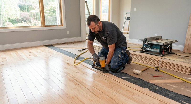 Maple Flooring Installation in West Palm Beach, FL