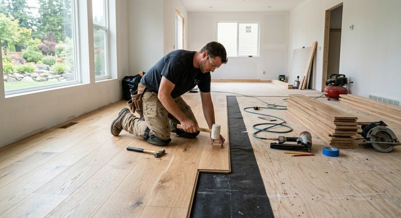 Oak Floor Installation in Palm Beach County, FL