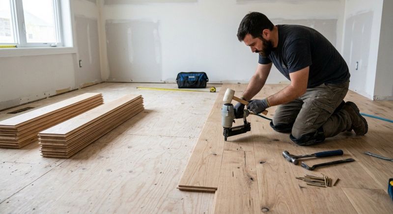 Oak Floor Installation in Loxahatchee, FL