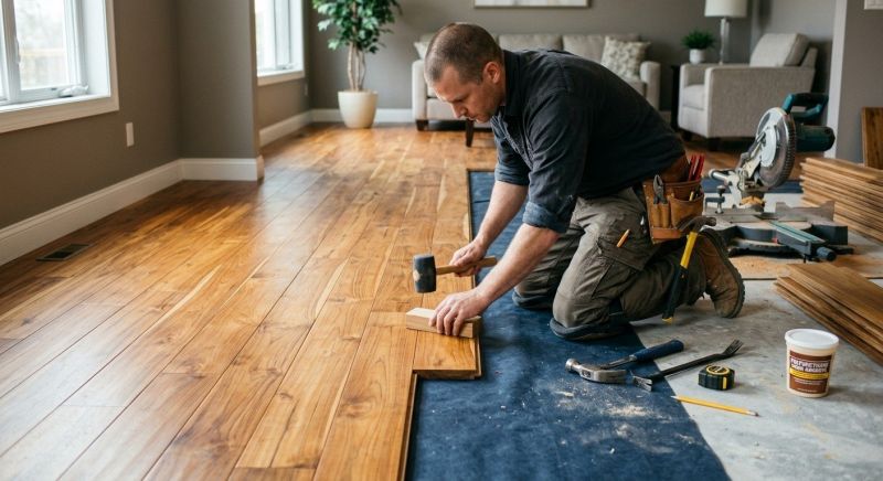 Teak Flooring Installation in Palm Beach County, FL
