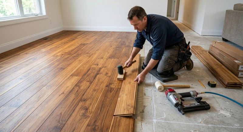 Teak Flooring Installation in Palm Beach County, FL