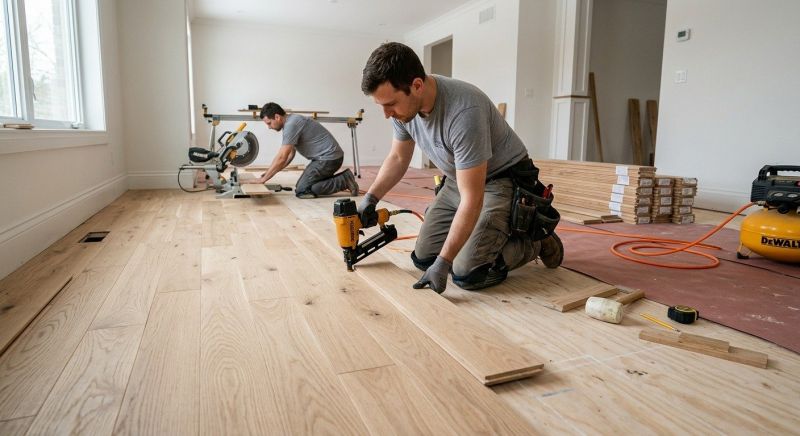 Wood Floor Replacement in Jupiter, FL