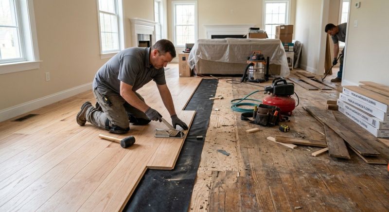Wood Floor Replacement in Palm Beach, FL