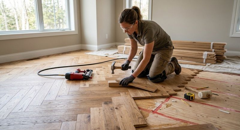 Wood Flooring Installation in Delray Beach, FL