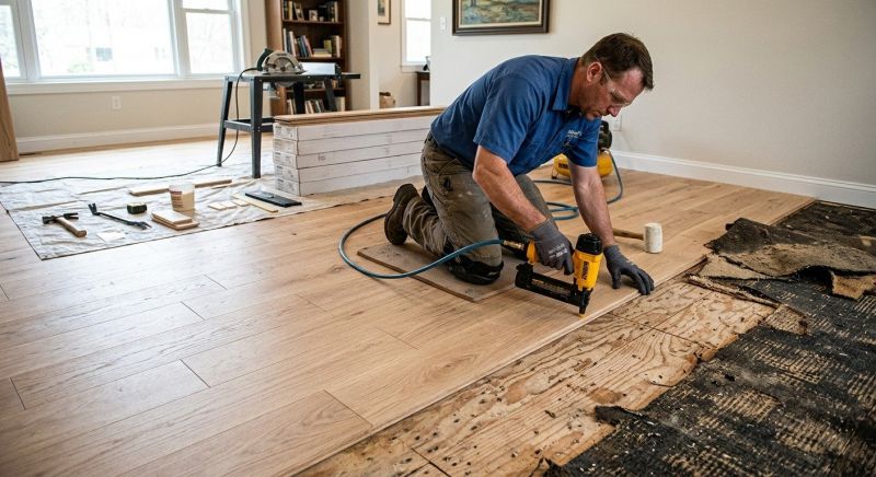Wood Flooring Installation in Delray Beach, FL